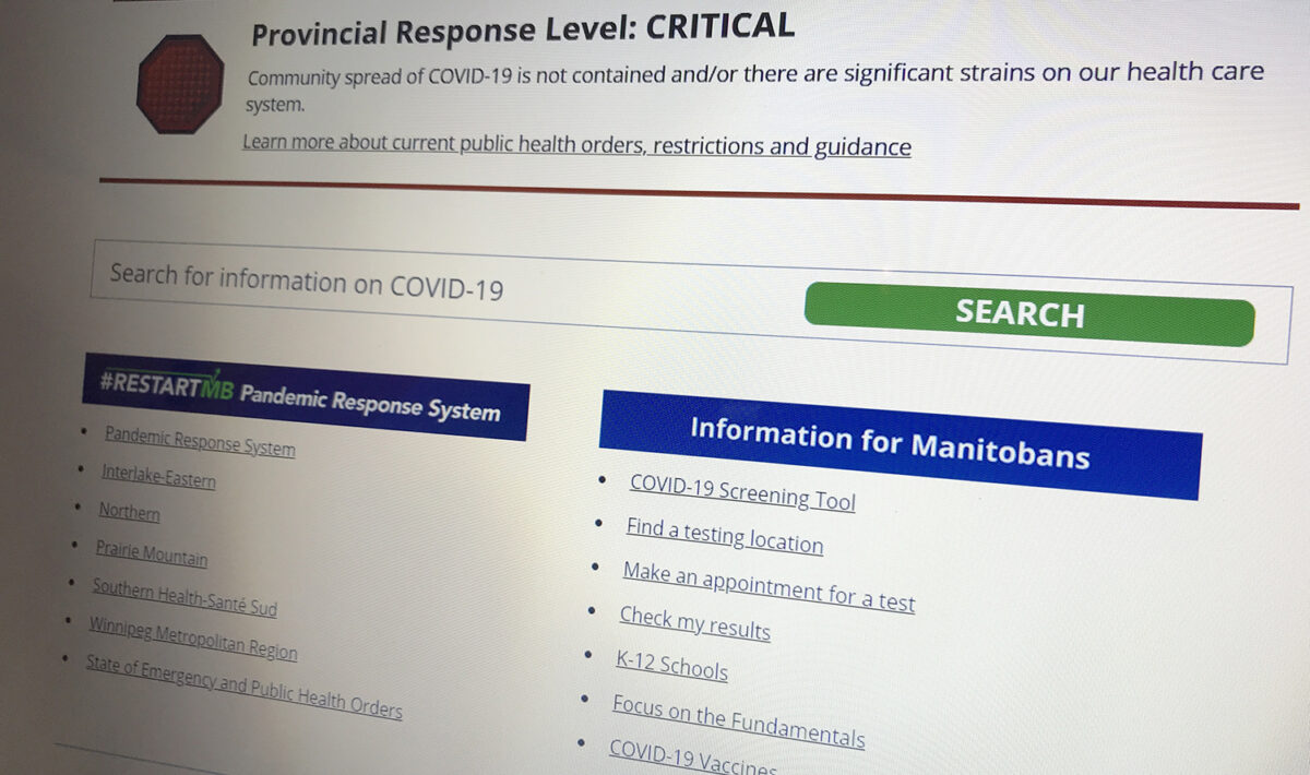 Manitoba COVID-19 update: new restrictions on retail stores, gatherings, new vaccine eligibility